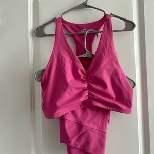 JoyLab pink workout set